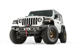 WARN Elite Front Bumper for JL and JT; Full width without grille guard tube