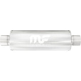 Straight-Through Performance Muffler; 2.5in. Center/Center; 4x14x4 Body