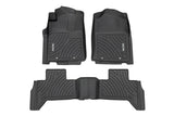 Flex-Fit Floor Mats - Front and Rear - Toyota Tacoma 2WD/4WD (2012-2015)