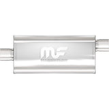 Magnaflow Straight-Through Performance Muffler; 3in. Offset/Center; 5x18x8 Body