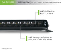 Load image into Gallery viewer, 20-inch-light-bar-info.jpg