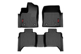 Floor Mats - FR & RR - CrewMax - Toyota Tundra 2WD/4WD (2022-2023)