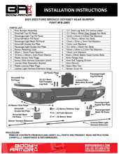 Load image into Gallery viewer, FB-2965 WEBPAGE INSTRUCTIONS