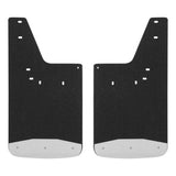 Front 12" x 23" Rubber Mud Guards, Select Dodge, Ram 1500 to 5500 (2 Flaps)