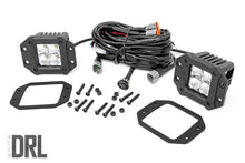 Load image into Gallery viewer, 2in_flush_mount_drl_chrome_light_-_70903drl.jpg