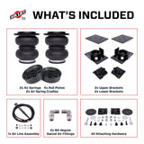 LoadLifter air spring kit with Universal Air Spring Cradle-57415