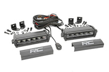 Load image into Gallery viewer, 6in_black-series_single_row_led_-_70706bl_preview.jpg