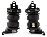 Leaf spring air spring kit with internal jounce bumper