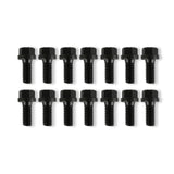 Mr. Gasket Header Bolts - 5/16-18 x 3/4 Inch Hex Head - Black Oxide