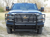 15-19 Chevy Silverado 2500/3500 Black HD Front Bumper Replacements