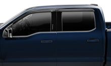 Load image into Gallery viewer, HKY_ventvisor_lowProfile_smoke_2021FordF-150_darkBlue_side_2854044.jpg