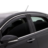 Ventvisor Deflector; Smoke; In-Channel; 4 pc.