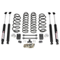 RL 2.5''C-SPRNG KIT BLCK W/TERAFLEX SHKS