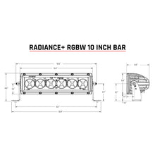 Load image into Gallery viewer, Radiance-Plus-RGBW_10-Inch_Line_Drawings-v01.jpg