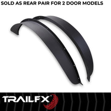 Load image into Gallery viewer, T83_BR013T_REAR FLAT STYLE FENDER FLARES_B2C_6.jpg