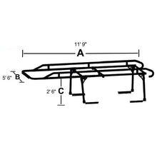 Load image into Gallery viewer, T83_FCLR001B_CONTRACTOR RACK_DIMENSIONS_NEW_WEB_1.jpg