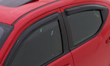 Ventvisor Deflector; Smoke; Outside Mount; 4 pc.