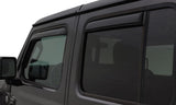 Ventvisor Deflector; Smoke; In-Channel; 4 pc.