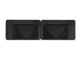 All Weather Floor Mats; Black; Rear;