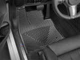 All Weather Floor Mats; Black; Front;