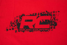 Load image into Gallery viewer, apparel-mens-red-rc-tread-short-sleeve-design.jpg