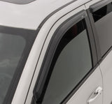 Ventvisor Deflector; Smoke; Outside Mount; 4 pc.