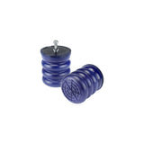 One-piece unit attached on one side used as an upgrade to factory bump stops