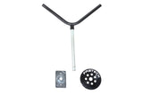 SPARE TIRE MNT BLACK.