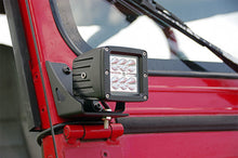 Load image into Gallery viewer, lights-jeep-yj-windshield-brackets_70510-installed.jpg