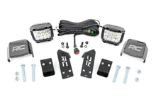 Load image into Gallery viewer, rzr_pro_3in_wide_angle_front_cube_mount_kit_-_93078.jpg