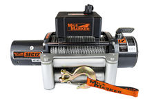Load image into Gallery viewer, sec12 12000 lb winch with steel cable NEW LOGO 2022.png