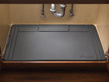 Load image into Gallery viewer, sinkmat_in_cabinet_Black.jpg